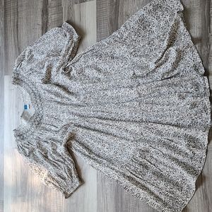 NWOT tiered boho dress